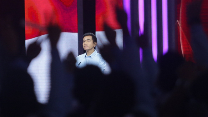 Gibran Rakabuming Raka Debat Keempat Calon Wakil Presiden Pemilu 2024