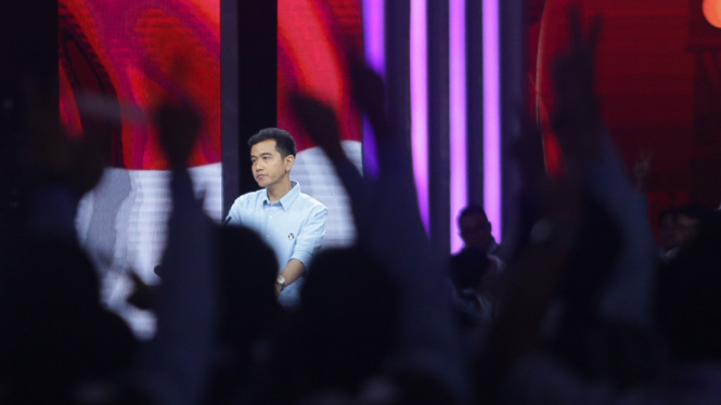 Gibran Rakabuming Raka Debat Keempat Calon Wakil Presiden Pemilu 2024