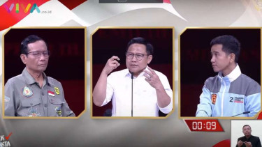 Debat cawapresn kedua Pilpres 2024.