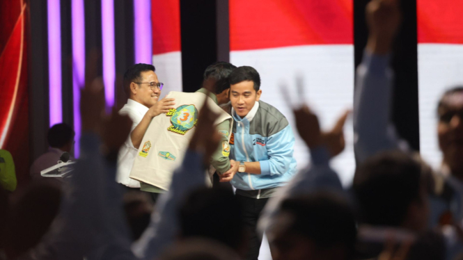 Debat Cawapres, Cak Imin, Gibran dan Mahfud MD