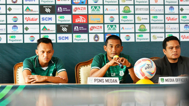 Caretaker Pelatih PSMS, Legimin Raharjo.