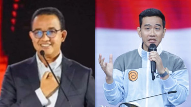 Anies Baswedan dan Gibran Rakabuming Raka