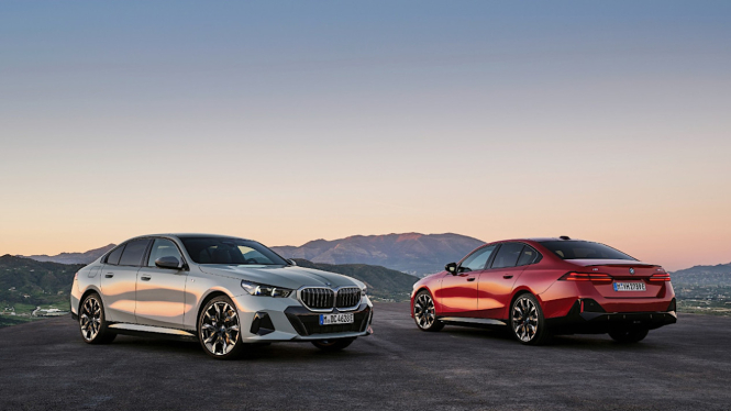 BMW 5 Series sedan 2023