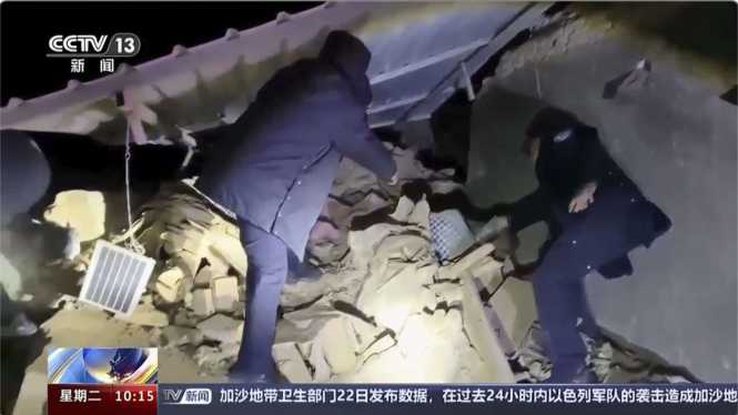 Gempa di China