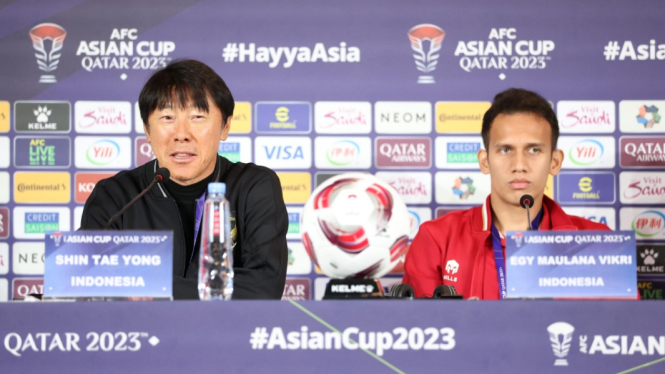 Pelatih Timnas Indonesia, Shin Tae-yong dan Egy Maulana