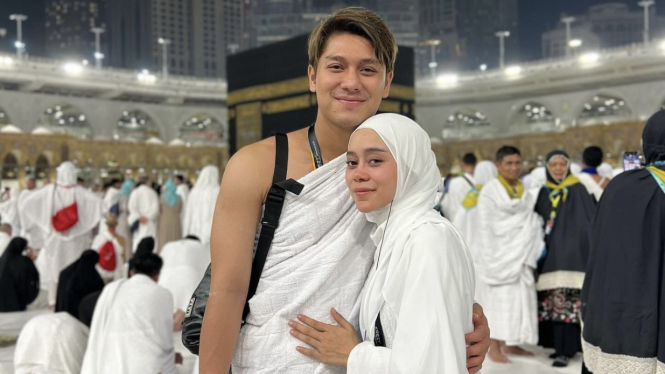 Rizky Billar dan Lesti Kejora.