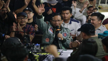 Cawapres nomor urut tiga Mahfud MD