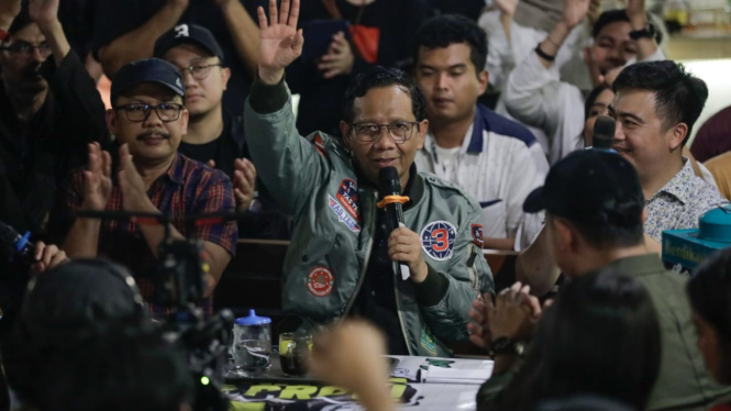 Mahfud MD Hadiri Acara 'Tabrak Prof' di Semarang, Jawa Tengah