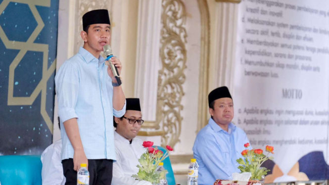 Gibran Silaturahmi di Ponpes Al Kahfi Kebumen