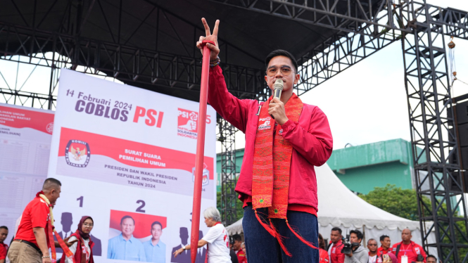 Ketua Umum PSI, Kaesang Pangarep Kampanye di Deli Serdang, Sumatera Utara