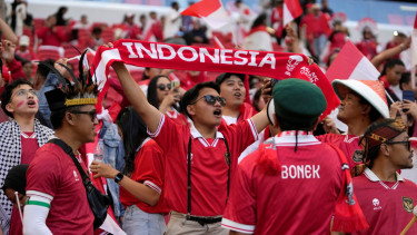 Suporter Timnas Indonesia