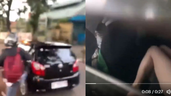 Digerebek Pelajar SMA, Sejoli Mesum di Mobil Ngibrit Tancap Gas