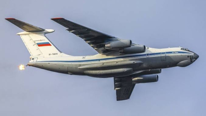 VIVA Militer: Pesawat Ilyushin Il-76 militer Rusia