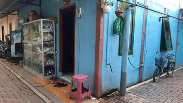 Rumah milik terduga teroris Mujiyono di Solo