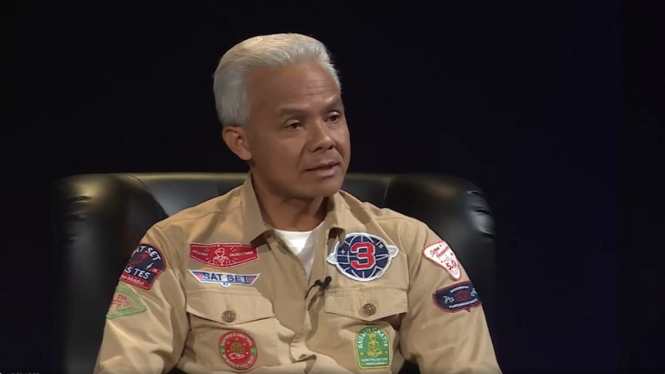 Capres 03 Ganjar Pranowo dalam wawancara khusus Karni Ilyas Club