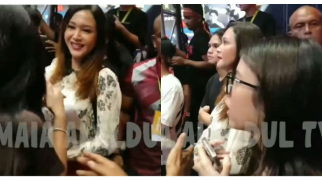 Maia Estianty Bertemu Safeea Ahmad