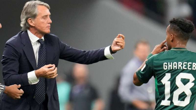 Pelatih Timnas Arab Saudi, Roberto Mancini