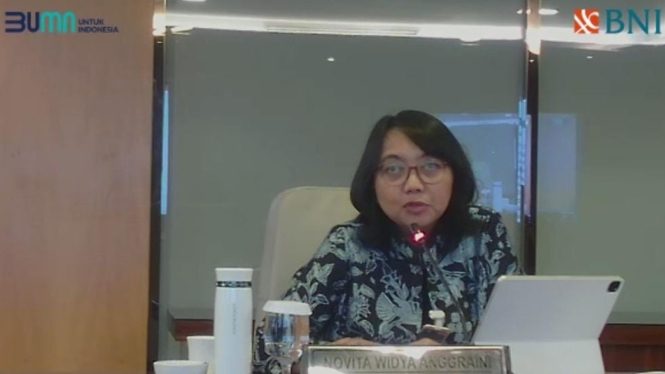 Direktur Finance BNI, Novita Widya Anggraini