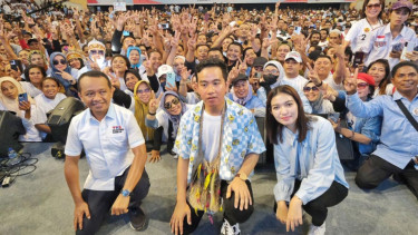 Menteri Investasi Bahlil Lahadalia dan CApres 02 Gibran Rakabuming Raka