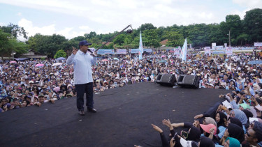 Prabowo Sapa Puluhan Ribu Warga Subang