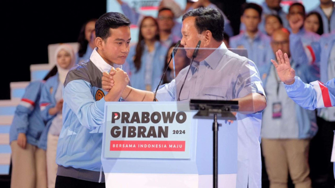 Prabowo Subianto dan Gibran Rakabuming Raka