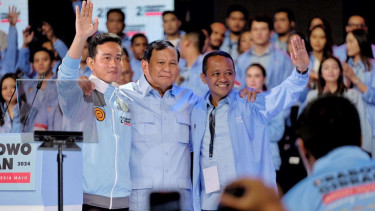 Gibran Rakabuming Raka, Prabowo Subianto, dan Bahlil Lahadalia