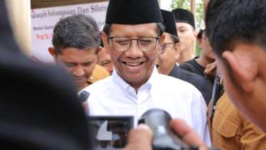 Cawapres nomor urut tiga Mahfud MD