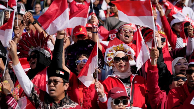 Suporter Timnas Indonesia