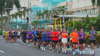Ratusan Pelari Ikuti Mills Green Fun Run Jakarta 7k