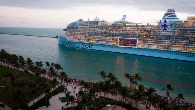 Kapal Pesiar Royal Caribbean's Icon of the Seas (Doc: The Sundaily)