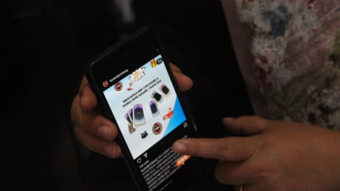 IG KPU Jombang yang diretas hacker.