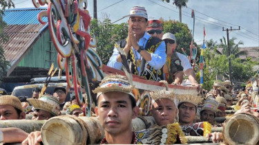 Ketum sekaligus pendiri JW Movement For Prabowo-Gibran Jenderal (Purn) Wiranto. 