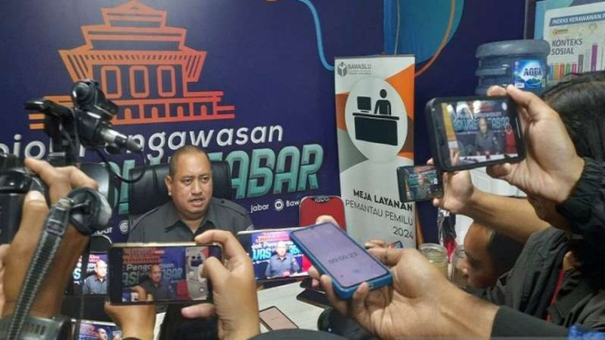 Koordinator Divisi Penanganan Pelanggaran Bawaslu Jawa Barat Syaiful Bachri 