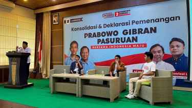 Deklarasi Kawan Gibran di Pasuruan Jawa Timur