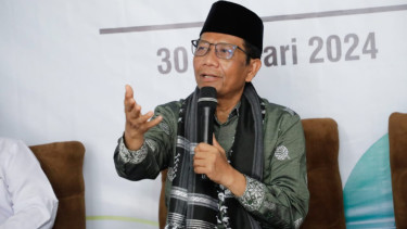 Cawapres nomor urut tiga Mahfud MD