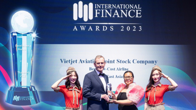 Vietjet raih penghargaan