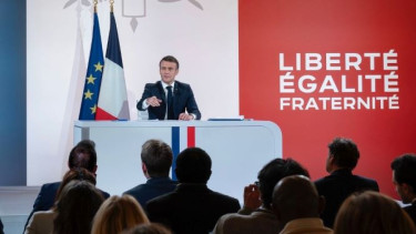 Emmanuel Macron, President of French