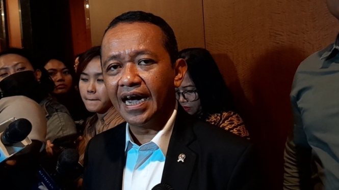 Menteri Investasi Bahlil Lahadalia