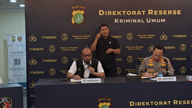 Dirreskrimum Polda Metro Jaya Kombes Pol Wira