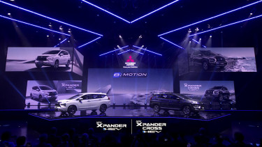 Peluncuran Mitsubishi Xpander Hybrid dan Xpander Cross Hybrid di Thailand