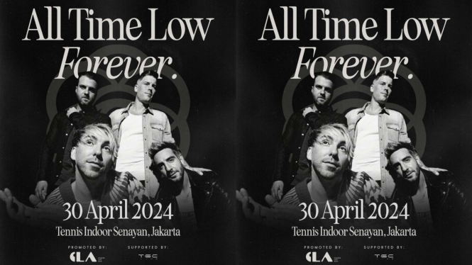 Band Rock All Time Low Bakal Ke Jakarta 30 Mei 2024 Mendatang