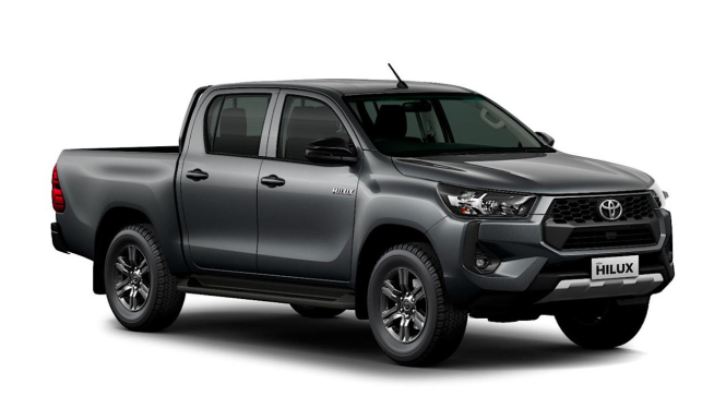 Toyota Hilux D-Cab 2.4 4x4 edisi 2024.