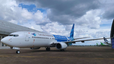 Garuda Indonesia Livery Pocari Sweat