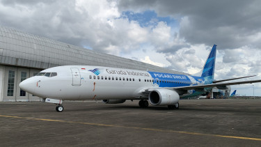 Garuda Indonesia Livery Pocari Sweat