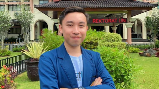 Ketua BEM FMIPA Unram 2023, Reza Syaripudin (Satria)