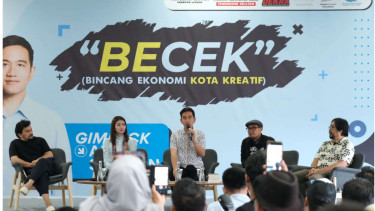 Gibran Rakabuming Raka dalam Bincang Ekonomi Kota Kreatif