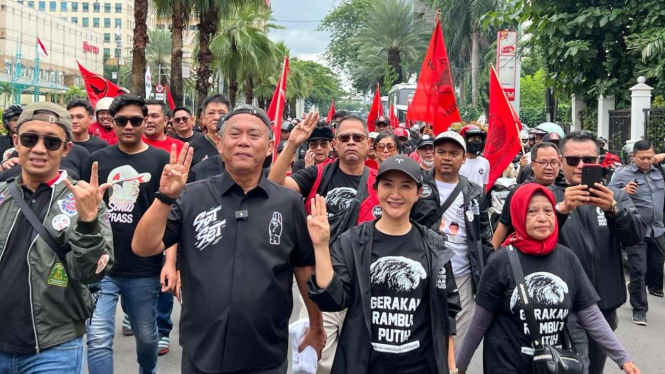 Prasetyo Edi Marsudi Pimpin Relawannya ke Kampanye Akbar di GBK