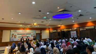 Deklarasi Relawan Gibran di Greseik Jawa Timur