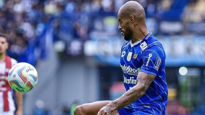 Pemain Persib Bandung David Da Silva