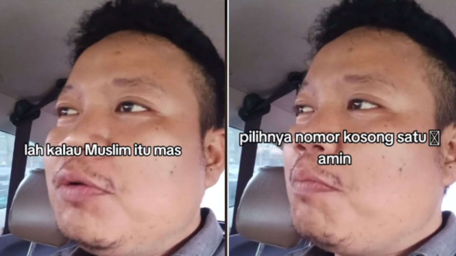 Driver Taksi Online Didesak Penumpangnya Untuk Pilih Capres 01